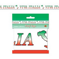 Red/White/Green Viva Italia Party Tape Streamers
